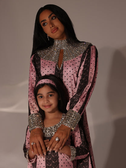 Laced in Pink A713 Kids