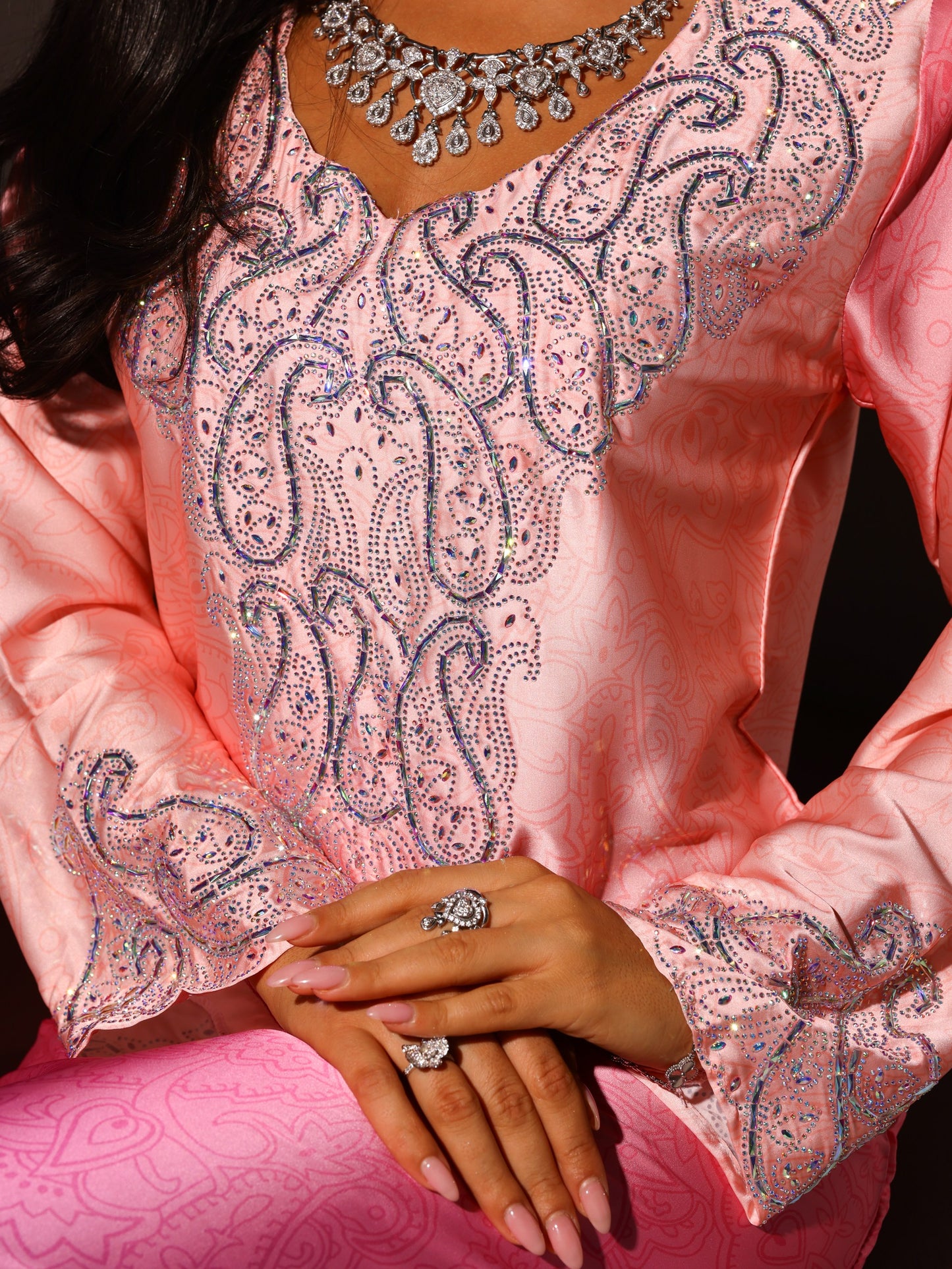 Ombré reverie in (Peach) A662