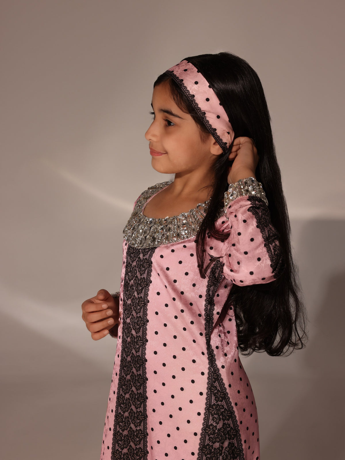 Laced in Pink A713 Kids