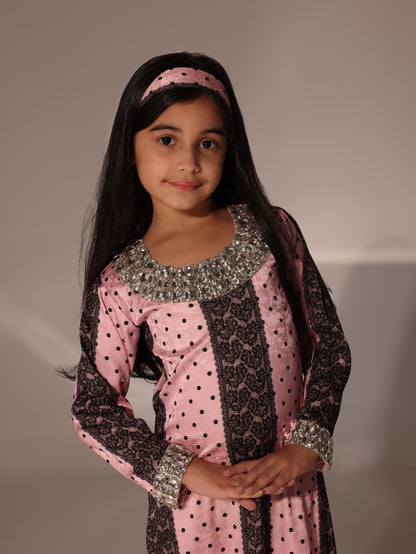 Laced in Pink A713 Kids