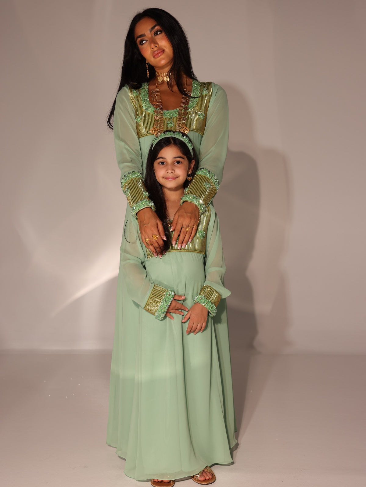 Bougainvillea in (Sage Green) A706 Kids