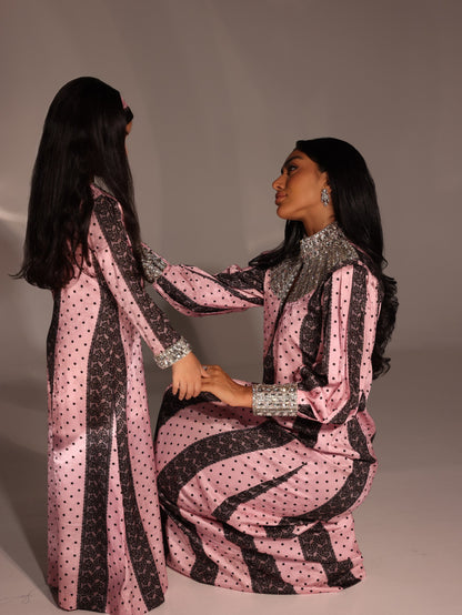 Laced in Pink A713 Kids